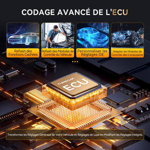 THINKCAR THINKSCAN 689BT Ferramentas de Diagnóstico Automotivo Atualização Gratuita Vitalícia Codificação de ECU 34 Reset <span class=keywords><strong>Scanner</strong></span> Automotivo Bidirecional - Product Image 4