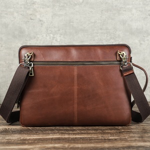 Túi đựng máy tính xách tay đa chức năng bằng da thật 14 inch có tay cầm cho <span class=keywords><strong>Mac</strong></span> Book Pro - Product Image 3