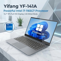 Computer Portatile Orientato agli Affari Yifang Factory 14.1" con Processore Intel I7-1165G7 Quad-core, Sistema Windows 10, Interfaccia Type-C