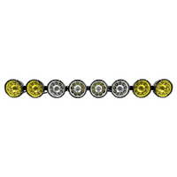 Nouvelle barre lumineuse LED longue portée pour toit, faisceau spot, tout-terrain 4x4, étanche IP67 et 50000LM pour UTV, ATV, camions