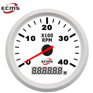 Compteur horaire étanche 85mm Tachymètre programmable <span class=keywords><strong>Jauge</strong></span> RPM Compteur pour <span class=keywords><strong>moto</strong></span> Diesel <span class=keywords><strong>Essence</strong></span> Moteur Manomètres - Product Image 4