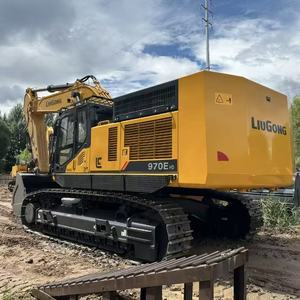 Excavadora de cadenas pesada LiuGong 970EHD de 70 toneladas usada, modelo 2023, con motor Cummins QSX15 y bomba. - Product Image 1