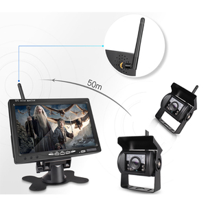 Wireless <b>Car</b> Backup <b>Camera</b> Monitor Night Vision 7 Inch Parking Security Reverse System YBW-2 Security Reverse <b>Camera</b> System YBW- - Product Image 4