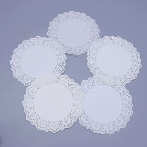 Disposable High Quality Double-Sided Lace Oil Absorbing <b>Paper</b> <b>Pad</b> White Food Grade Eco-Friendly Greaseproof Non-Stick for Bread - Product Image 1