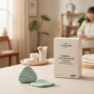 พัฟแต่งหน้าแบบฟองน้ำ Wave Cushion รุ่น Daiso1852 สำหรับทุกสภาพผิว ใช้ได้ทุกวัน อุปกรณ์ดูแลผิวสวย สูตร K-Beauty - Product Image 3