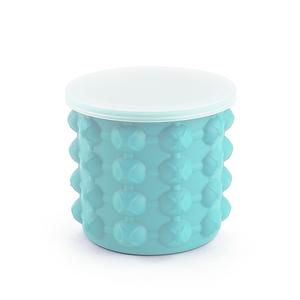 Cubo de hielo de silicona grande <span class=keywords><strong>con</strong></span> <span class=keywords><strong>tapa</strong></span>-Molde para hacer <span class=keywords><strong>cubitos</strong></span> de hielo de grado alimenticio, cómodo suave y OEM al por mayor - Product Image 3
