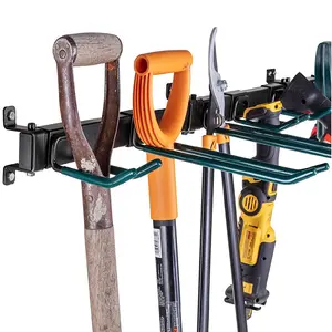 Suporte de ferramentas de garagem, ganchos de suporte de ferramentas de jardim cabide cabide de ferramenta de garagem