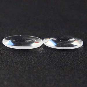 Lente de Sílice Fundida <span class=keywords><strong>UV</strong></span> Personalizada, Diámetro 8mm 9mm 10mm, Plano Convexa, Biconvexa - Product Image 1