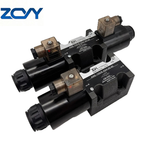 Vanne solénoïde directionnelle hydraulique haute pression 315 bars 4WE6, marque <span class=keywords><strong>JGH</strong></span>, série 4WE 10, DC24V/AC220V NG10 (CETOP 5) Port pour - Product Image 1