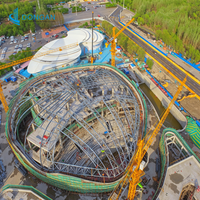 Structure en acier préfabriquée pour entrepôt, construction en acier à prix abordable