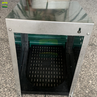 Nichoir à poules mobile en acier galvanisé 0,6 mm avec collecteur d'œufs anti-picage pour poulailler