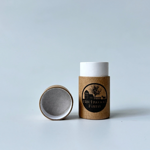 หลอดกระดาษคราฟท์สีน้ำตาลรีไซเคิลแบบดันขึ้น พิมพ์ลายกราฟิกตามสั่ง สำหรับบรรจุภัณฑ์บาล์มแบบแท่งเพื่อความงามที่สะอาด - Product Image 4