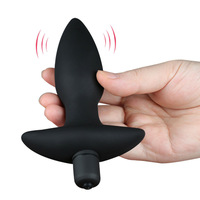 Meistverkaufter Anfänger-Analplug für Männer Silikon-Analplug Prostata-Massagegerät Bullet-Vibrator Erotik-Artikel Sexspielzeug für Männer Frauen Schwule