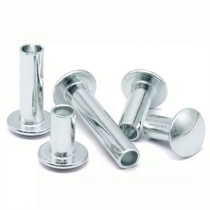 Remaches ciegos de acero con cabeza avellanada abierta tipo domo, remaches ciegos pintados de color, remaches ciegos de aluminio 4x12mm, remaches ciegos multigrip - Product Image 1