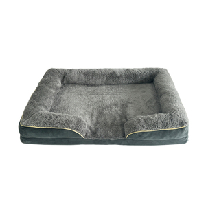 Xl không thấm nước chỉnh hình con chó giường có thể tháo rời nhung bìa bền nonskid dưới thoải mái có thể giặt Pet Sofa giường làm bọt - Product Image 2