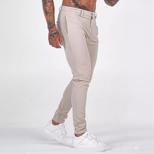 Gran oferta, ropa de calle, <span class=keywords><strong>pantalones</strong></span> ajustados <span class=keywords><strong>para</strong></span> <span class=keywords><strong>hombre</strong></span>, <span class=keywords><strong>Pantalones</strong></span> rectos informales de alta elasticidad, <span class=keywords><strong>Pantalones</strong></span> chinos ajustados a la moda recién llegados - Product Image 1