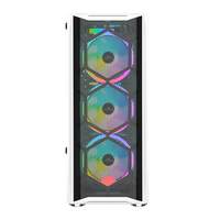 Manusia salju gaya baru casing komputer ATX casing PC kustom pabrik casing gaming dengan MOQ rendah kabinet PC