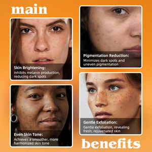 Naturale biologico viaggio Papaya bagnante pulizia del corpo sbiancante macchie scure alleggerimento Acne esfoliante sapone acido kojico - Product Image 3