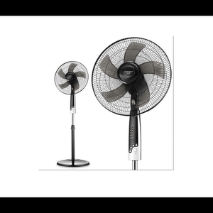 Ventilateur sur pied oscillant de 18 pouces, 5 pales, moteur AC 7118, 3 vitesses, électrique, en plastique, hauteur réglable, usage domestique - Product Image 3