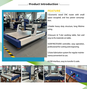 آلة صنع خزانات الأثاث الصغيرة ، جهاز التوجيه باستخدام الحاسب الآلي ، آلة التصنيع باستخدام الحاسب الآلي للبيع - Product Image 3