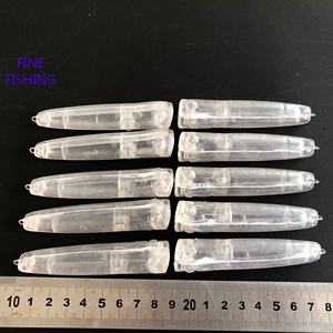 Corps de leurre de pêche vierge non peint pour crankbait, stickbait et popper 3 1/2 pouces 2/5 OZ 65 # - Product Image 2