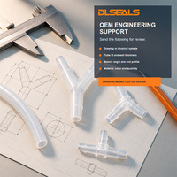 Connecteurs en Y en silicone moulé sur mesure pour assemblages de tubes de dispositifs médicaux multi-lignes et de contrôle de fluides et d'air