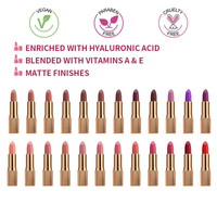 Rouge à lèvres mat personnalisé, végan, biologique, non toxique, marque privée, rouge à lèvres mat velouté imperméable