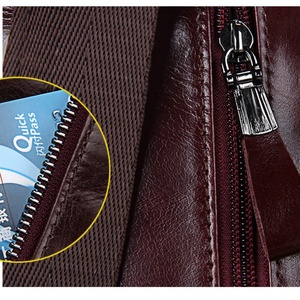 Bolso Bandolera de Cuero de Primera Capa para Hombre, Estilo Casual de Negocios, para Pecho y Hombro, Venta al Por Mayor - Product Image 5