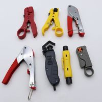 Extrusionszange für Koaxialkabel F-Stecker Kaltpressung RG59/RG6 TV-Kabel Crimpzange Metrisch Stahl Kupfer Nylon