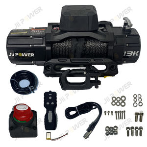 12v 13000Lbs/5909 ק "ג ip67 מכונית 4 x4 קווית/בקרה אלחוטית סינתטי חבל סינטי עבור 4x4 - Product Image 1