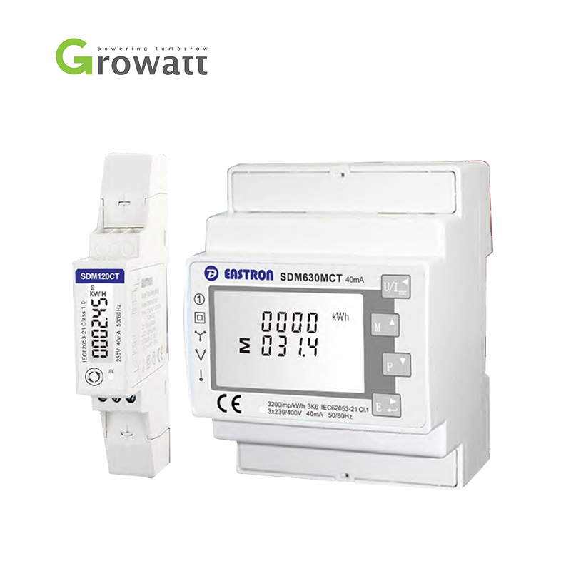 Умный измерительный прибор Growatt solar Class 1, совместимый с CT, с хранилищем Growatt и солнечными инверторами для легкой установки