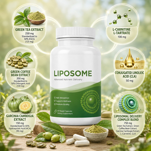 Healthcare Beauty Weight Loss Liposomal Capsules Certified Low-Fat Dietary Supplement for Adults with 2 Year Shelf Life - Product Image 2