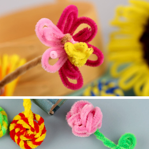 Nhiều màu tự làm thủ công cầu vồng ống chất tẩy rửa Ống hoa Kit ống chất tẩy rửa số lượng lớn - Product Image 6