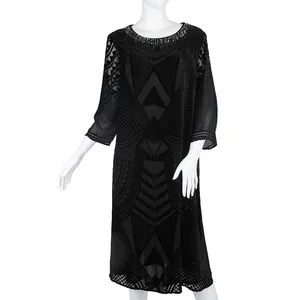 Robe de soirée élégante et Sexy pour femme, tenue courte, style russe, décontractée, manches cape, Mini, imprimée, demi-longueur, nouvelle collection hiver 2020