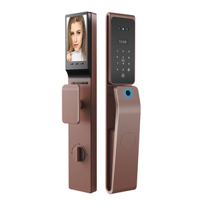 Tuya Smart Waterproof Fingerprint Lock 3D Face Recognition <strong>Code</strong> Digital Lock Active Video <strong>Intercom</strong> Multi-Language - Product Image 3