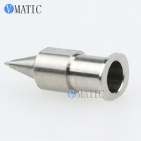 Lot de 5 aiguilles de distribution en acier inoxydable, pointes ultra-fines de 0,1 mm pour une application de colle de précision