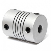 Accouplement flexible/à griffes en acier inoxydable sur mesure, usiné CNC, couple de 500 N-m pour machines industrielles OEM ODM