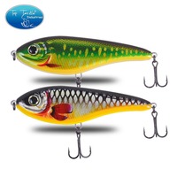 Leurre pour poissons d'eau salée et d'eau douce, type Minnow, 9cm 21g, en acier inoxydable, JERK BAIT Flame Dragon, artificiel, rigide, nouvelle couleur, vente en gros