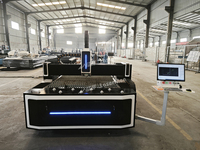 Machine de découpe laser à fibre industrielle de type ouvert pour tôles en acier inoxydable, pour une découpe de haute qualité et constante