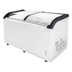 새로운 디자인 상업 Gelato 냉장고 가슴 디스플레이 냉장고 아이스크림 쇼케이스 냉장고 LED 조명