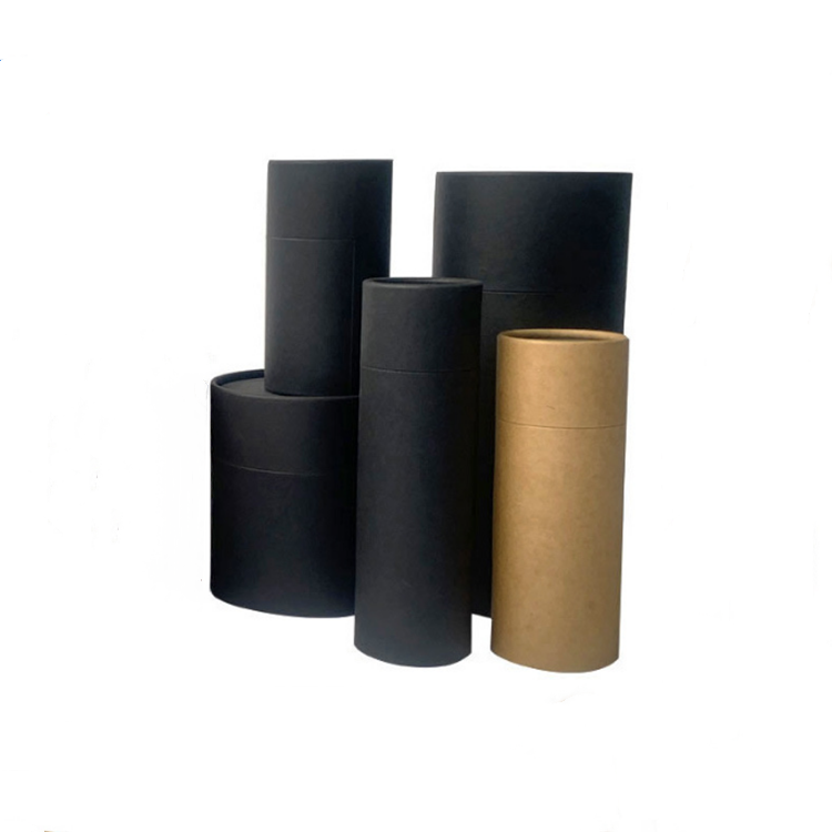 Eco Friendly Thick Round Paper Tube Kraft Paper Tube Packaging Cosmetic Lip Balm Tube