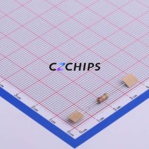 Resistencia de Orificio Pasante CR1/4W-120K 5%-ST52, Componente de Orificio Pasante (THT), Película de Carbono D2.7xL6.2mm 120kOhm 5% 250V - Product Image 2