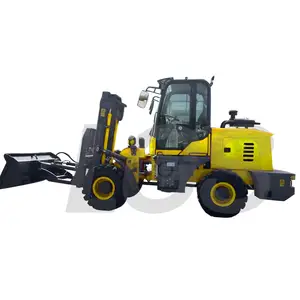 New 3.5ton Terrain Forklifts Multifunctional All Rough Terrain Off Road Forklift Outdoor Use Diesel Forklifts