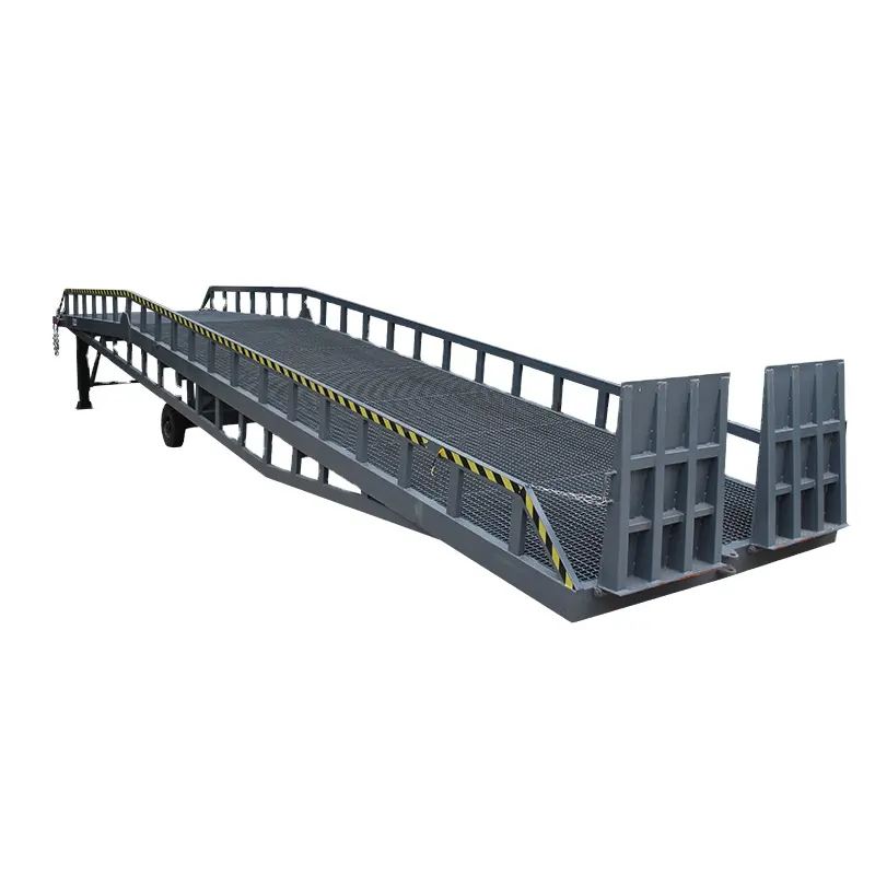 PLK LIFT Mobile Heavy Duty Hydraulic Truck Forklift Loading Ramps for sales