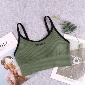 Nuovo reggiseno sportivo da palestra da donna, sexy, top corto, biancheria intima in cotone, morbido e confortevole - Product Image 5