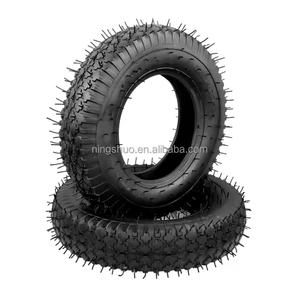 <span class=keywords><strong>Precio</strong></span> al por mayor Patrón joya OEM Tamaño 4,80/4,00-8 Ruedas de goma neumáticas de 16 pulgadas con <span class=keywords><strong>llanta</strong></span> para neumáticos de camiones manuales - Product Image 3