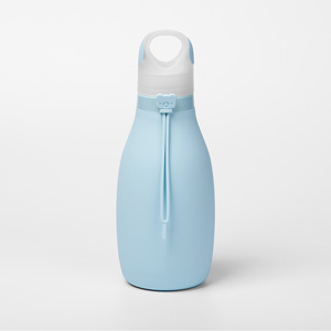 Bouteille d'eau pliable en silicone, anti-fuite, légère, portable, pour la randonnée, les voyages, la course à pied, le cyclisme, écologique, sans BPA, passe au lave-vaisselle - Product Image 6