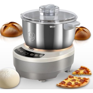 Robot pâtissier électrique domestique 7L en acier inoxydable avec crochet pétrisseur, 3 vitesses, haute efficacité, pour pâte à gâteau et farine - Product Image 1