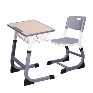 Meubles d'école en métal durables de style moderne, tables et chaises pour l'extérieur, salon, salle de classe, pupitres pour étudiants - Product Image 3
