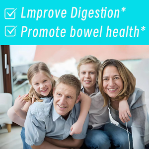 Supplément prébiotique probiotique d'approvisionnement d'usine réduit l'inconfort corporel enzymes digestives gommes sans sucre - Product Image 5